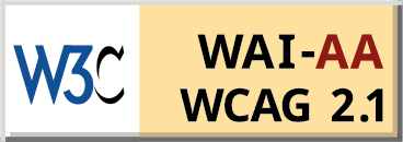 Level AA conformance,
							W3C WAI Web Content Accessibility Guidelines 2.1